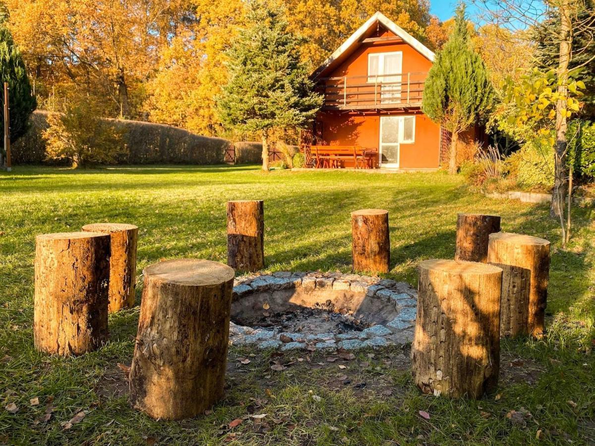 Rajska Cisza - Caloroczny Prywatny Domek W Lesie Nad Jeziorem - Sauna I Balia Krag Exterior photo